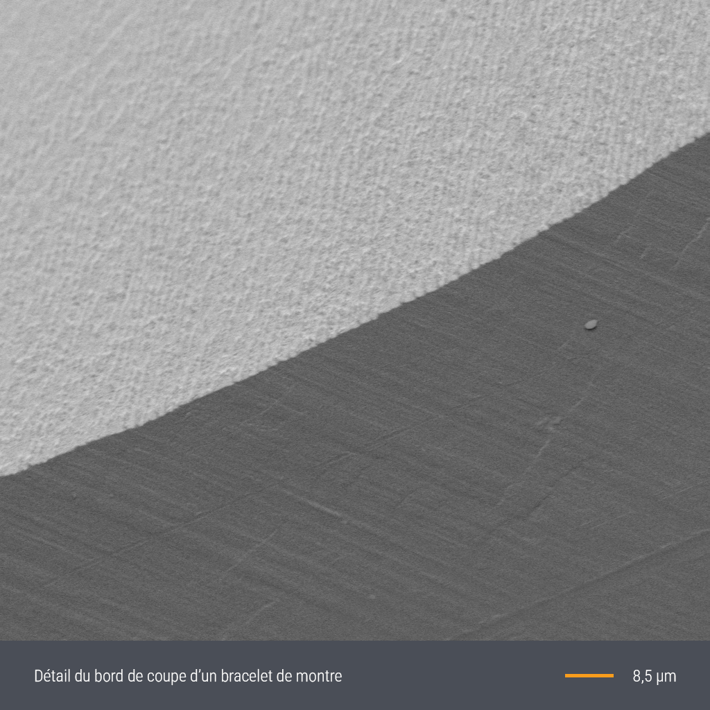 Découpe fine arête de coupe bracelet de montre Découpe fine arête de coupe bracelet de montre