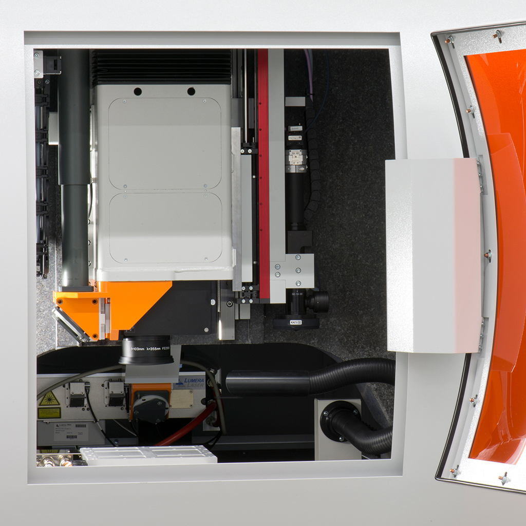 GL.compact espace de travail de la machine laser 3 GL.compact espace de travail de la machine laser 3