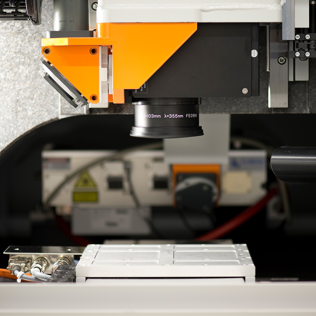 GL.compact espace de travail de la machine laser 4 GL.compact espace de travail de la machine laser 4