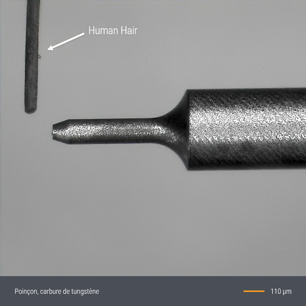 Tournage laser insert de gaufrage Tournage laser insert de gaufrage