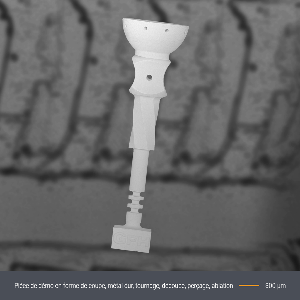 Tournage laser pièce modèle trophée REM Tournage laser pièce modèle trophée REM